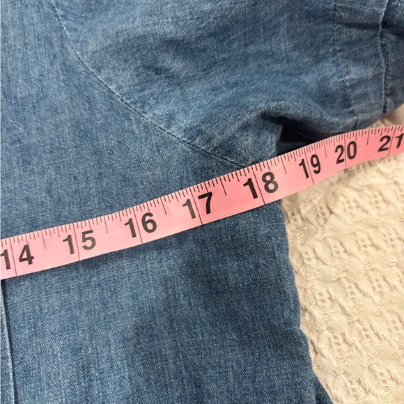 J. McLaughlin Laramie linen blend Button-Down Shirt size Small - Picture 5 of 7